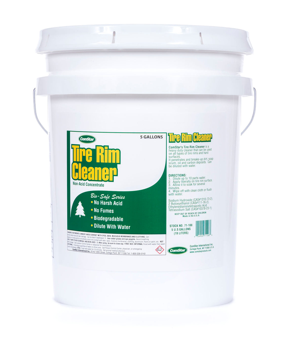 Tire Rim Cleaner, Water Soluble & Non-Acid